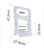 Clipsuri de nivelare pentru gresie și faianță 11-20 mm – SCHNEIDER - imagine 2