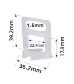 Clipsuri de nivelare pentru gresie și faianță 3-12 mm – SCHNEIDER - imagine 5