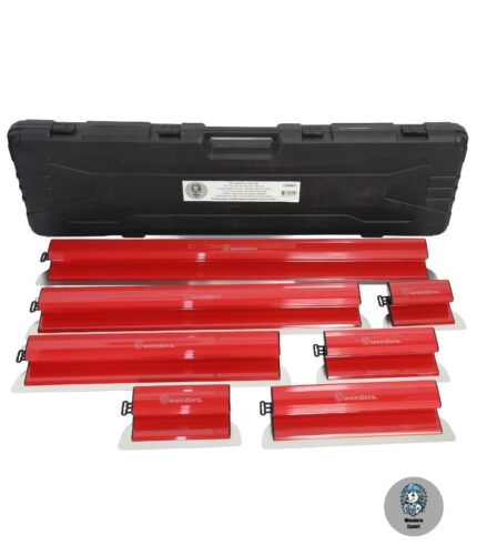 Set gletiere profesionale cu suport din ABS, 20 - 100 cm + tijă extensibilă 205 cm