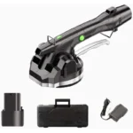 Ventuză vibratoare profesională 12V cu acumulatori – nivelare plăci mari, aderență 50 kg