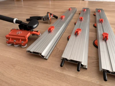 Ghidaj aluminiu cu ventuze gresie