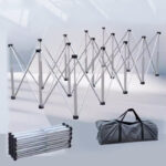 Masă pliabilă din aluminiu – 15 picioare - imagine 2